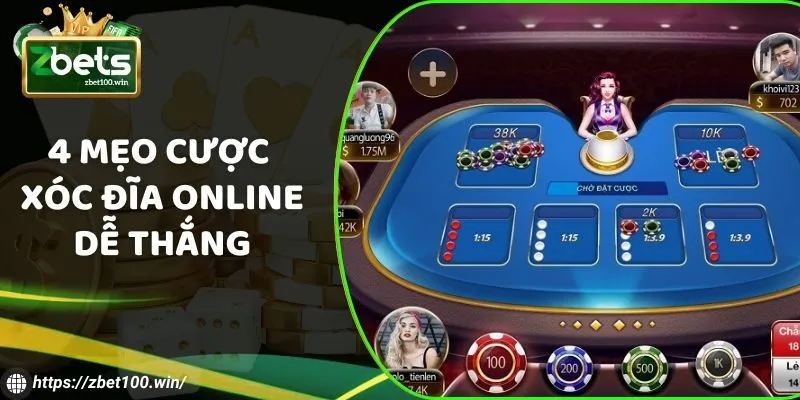 4 mẹo cược Xóc đĩa online dễ thắng