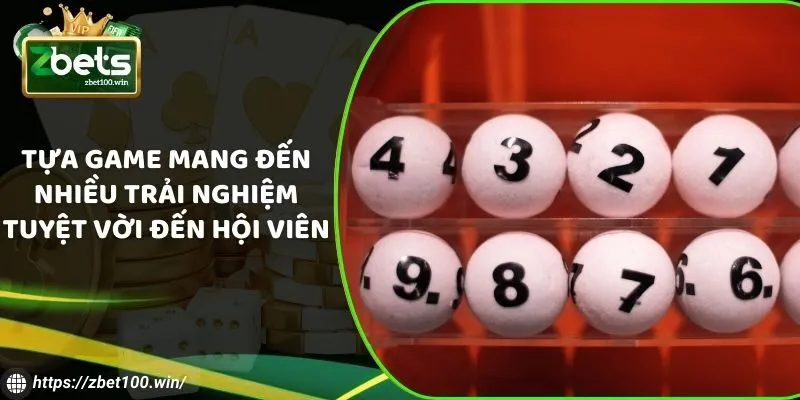 Tựa game mang đến nhiều trải nghiệm tuyệt vời đến hội viên